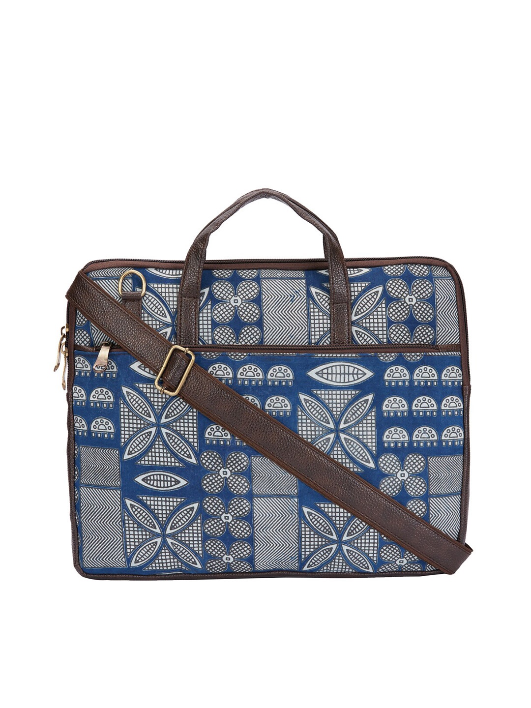 

Vivinkaa Printed Laptop Sleeve, Blue