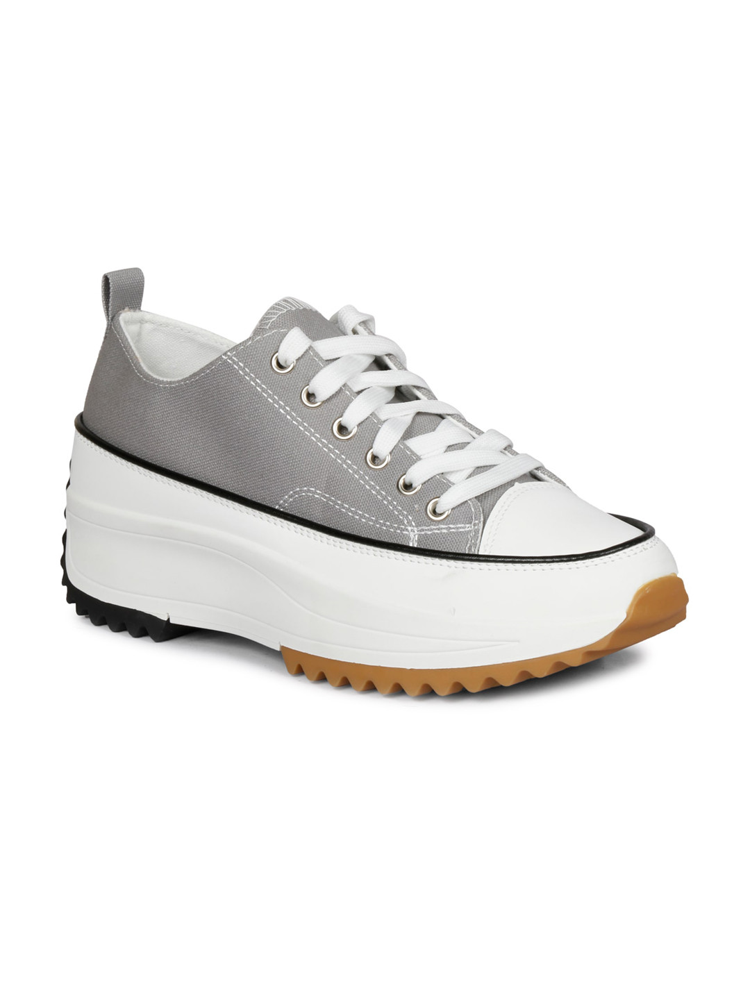 

CIPRAMO SPORTS Men Comfort Insole Canvas Sneakers, Grey
