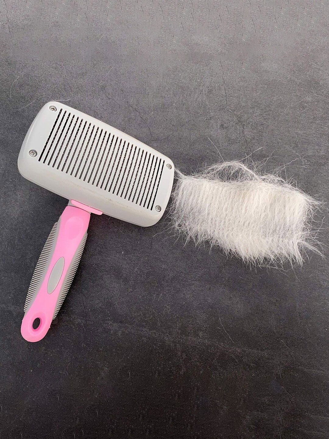 

Emily pets Colourblocked Grooming Slicker Brush, Pink