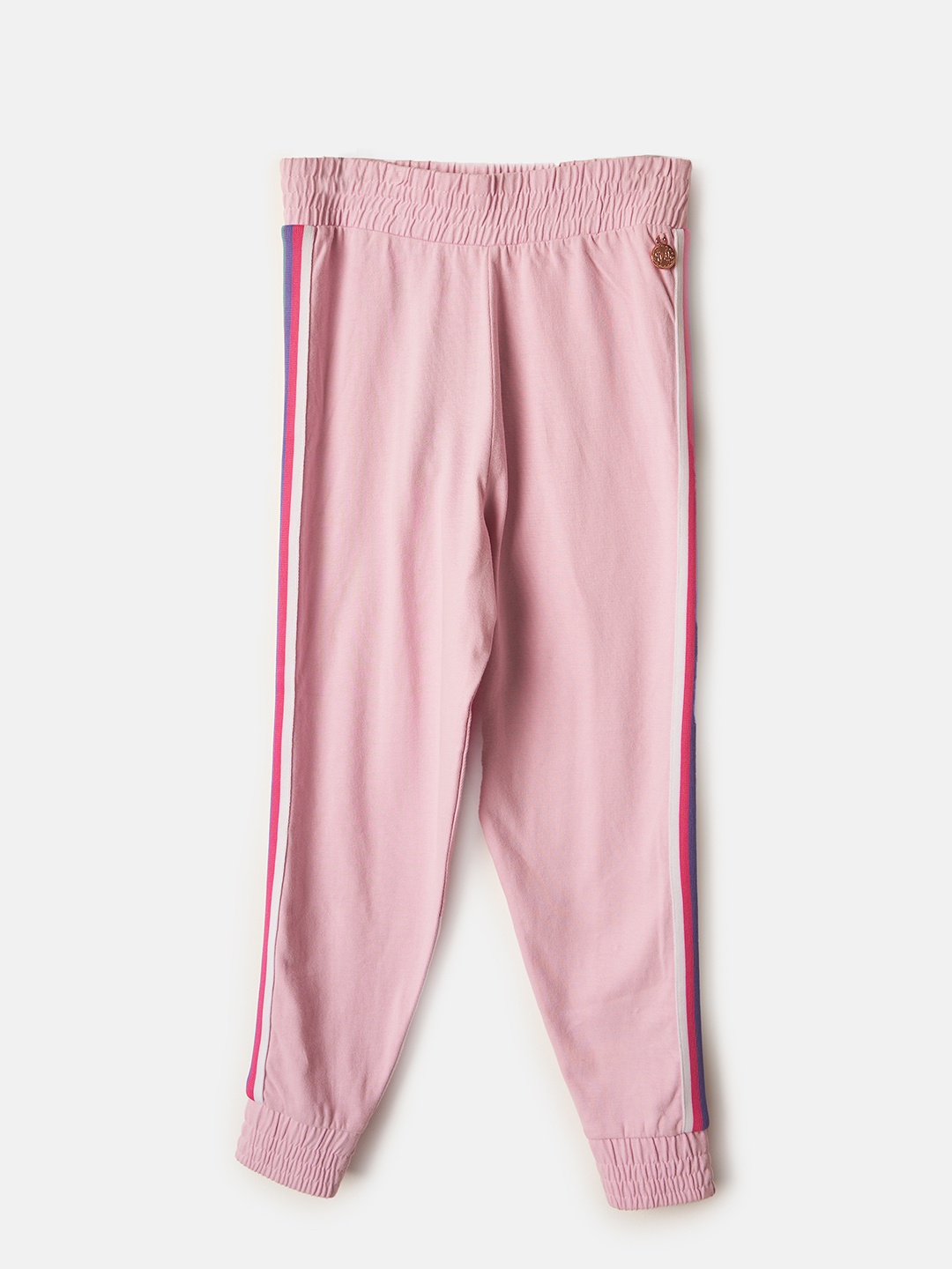 

Angel & Rocket Girls Cotton Joggers, Pink