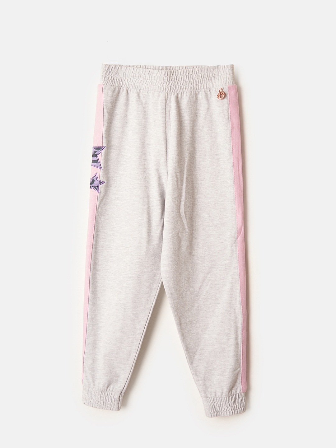 

Angel & Rocket Girls Cotton Joggers, Grey