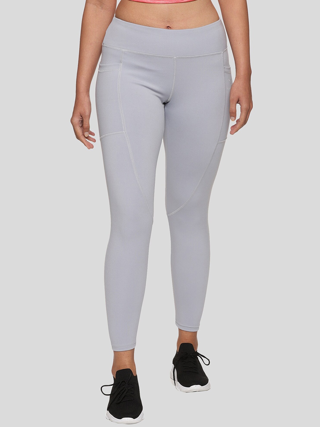 

Wildbrocket Women Workout Tights, Grey