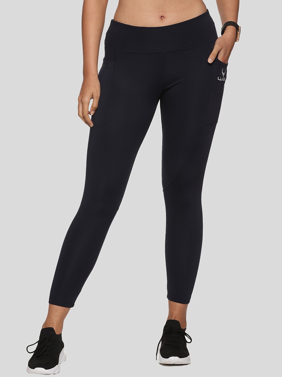 

Wildbrocket Women Anti-Odour Workout Tights, Black
