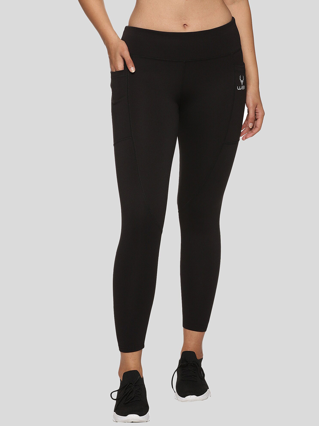 

Wildbrocket Women Workout Tights, Black