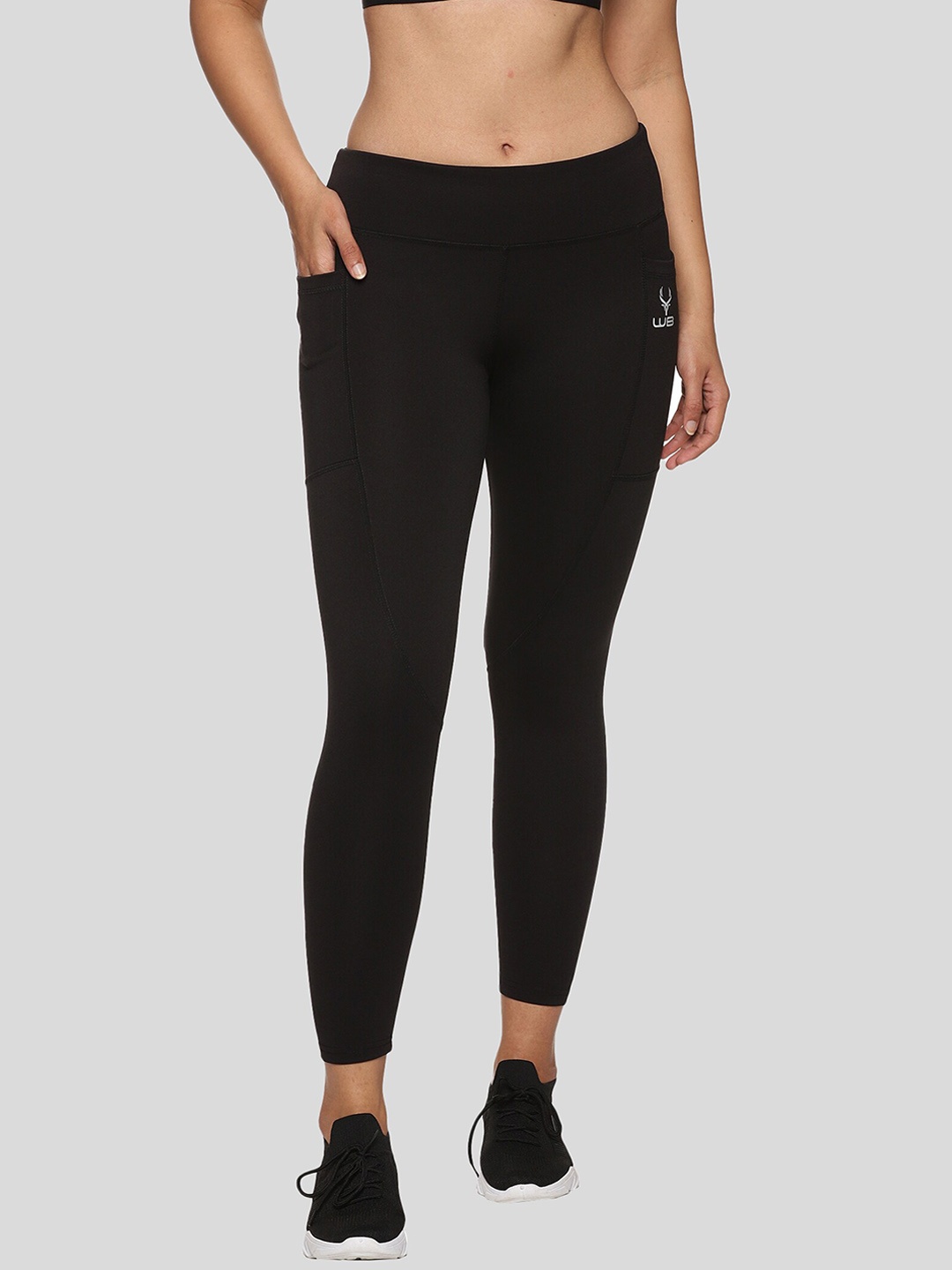 

Wildbrocket Women Workout Tights, Black