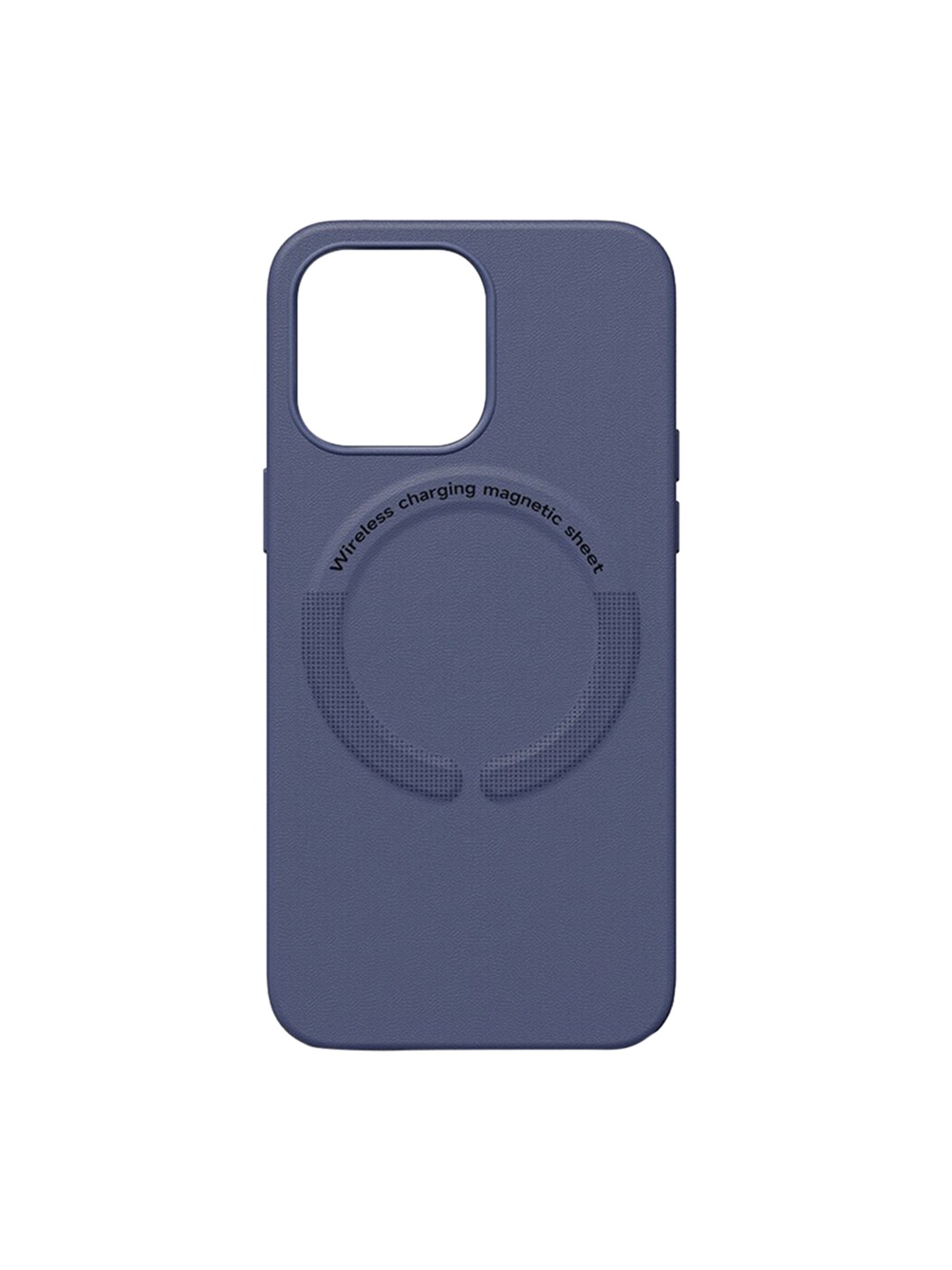 

TREEMODA Leather iPhone 14 Pro Max Mobile Back Cover, Blue