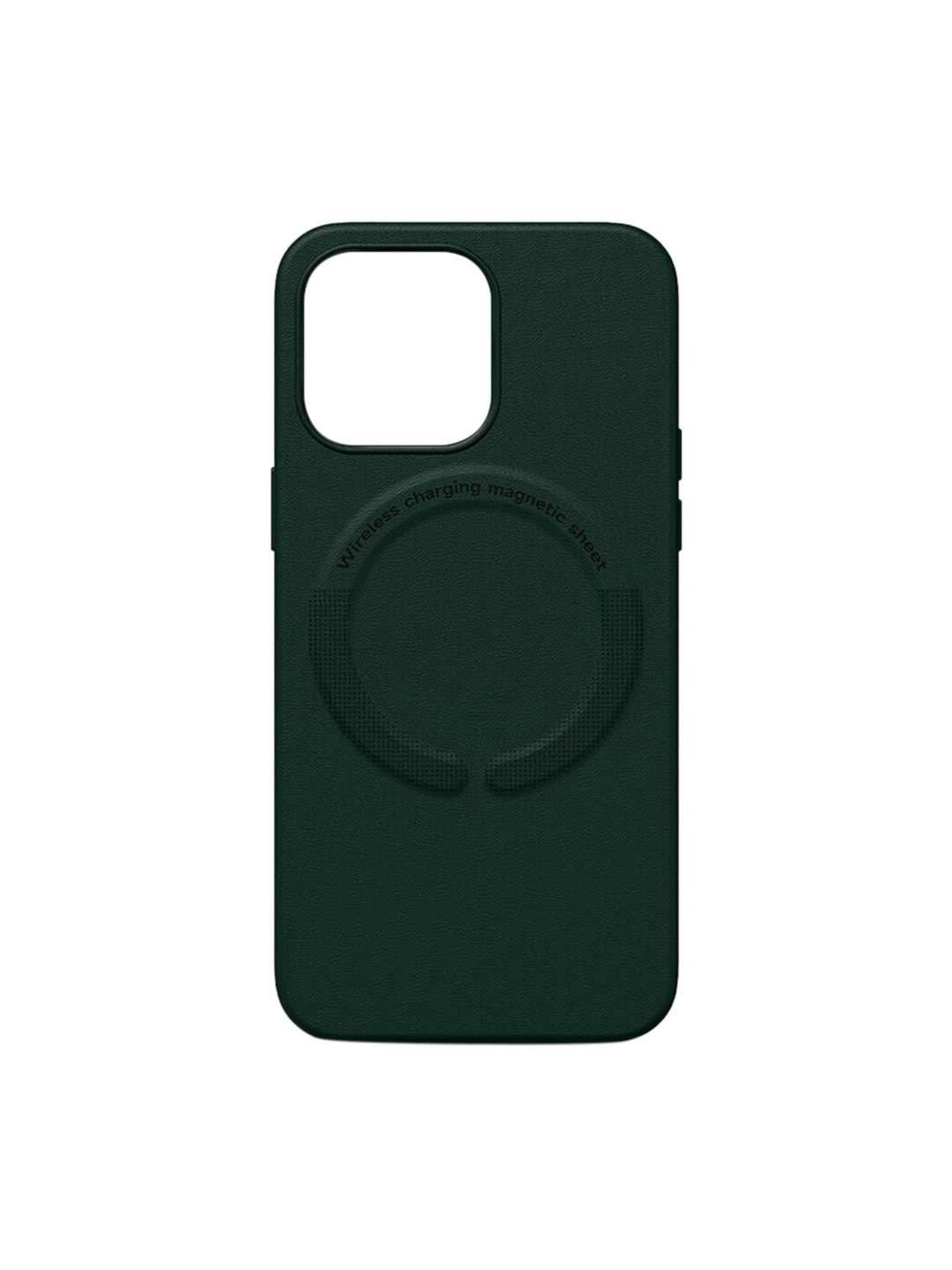 

TREEMODA Leather iPhone 13 Pro Mobile Back Cover, Green