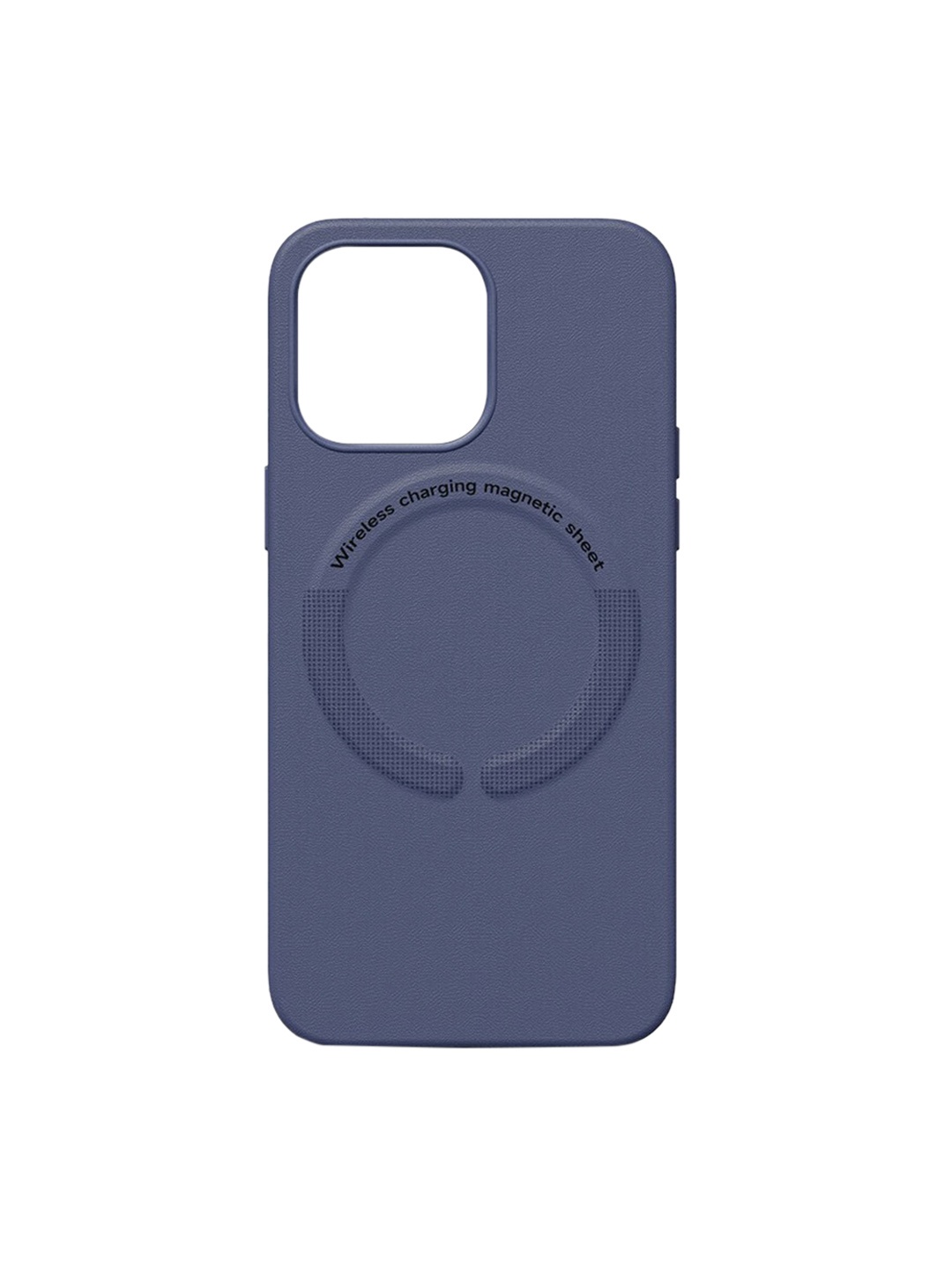 

TREEMODA Leather iPhone 13 Mobile Back Cover, Blue