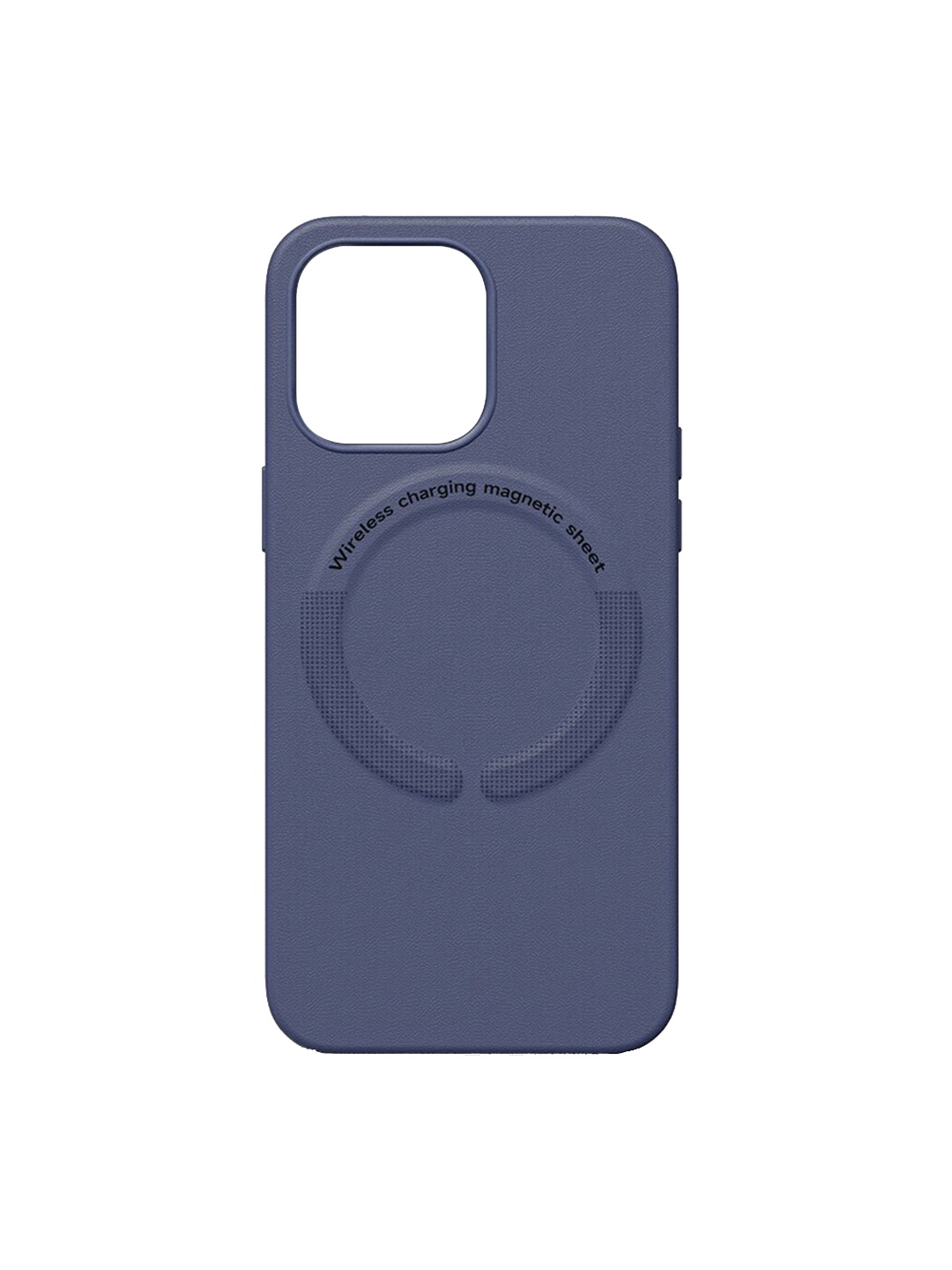 

TREEMODA Leather iPhone 14 Mobile Back Cover, Blue