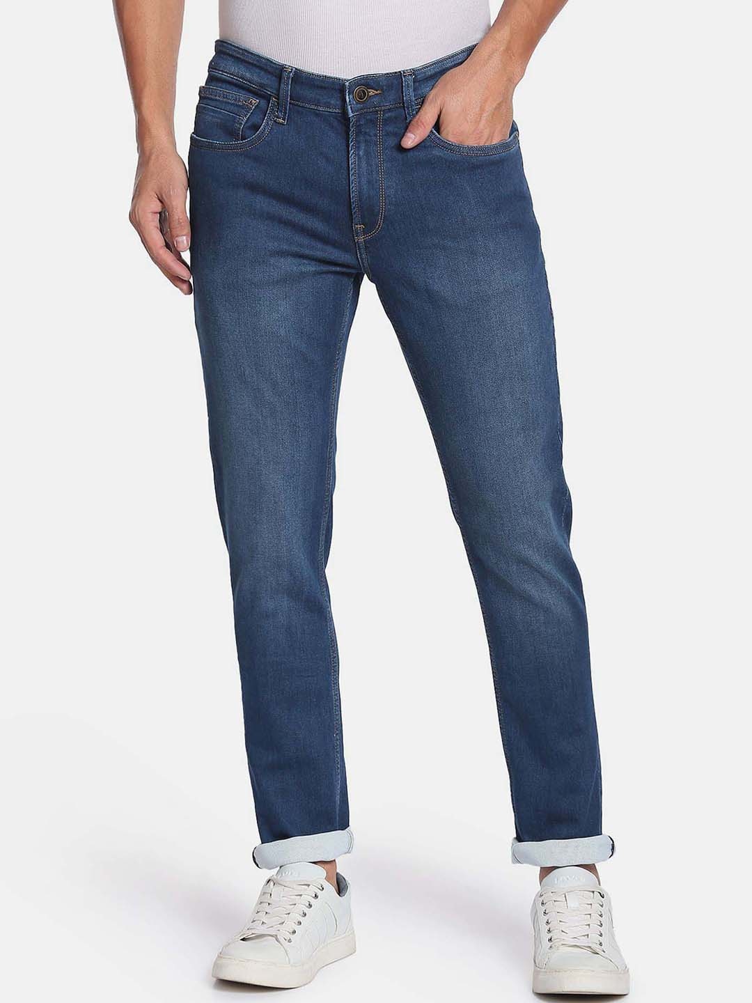 

Arrow Sport Men Mid Rise Slim Fit Jeans, Blue