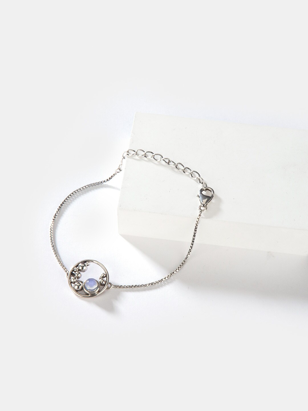 

SHAYA Women Sterling Silver Charm Bracelet