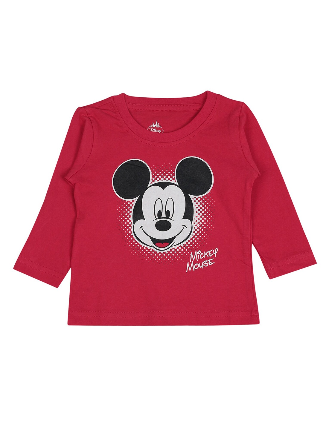 

Bodycare Kids Boys Mickey Mouse Printed Cotton T-shirt, Red