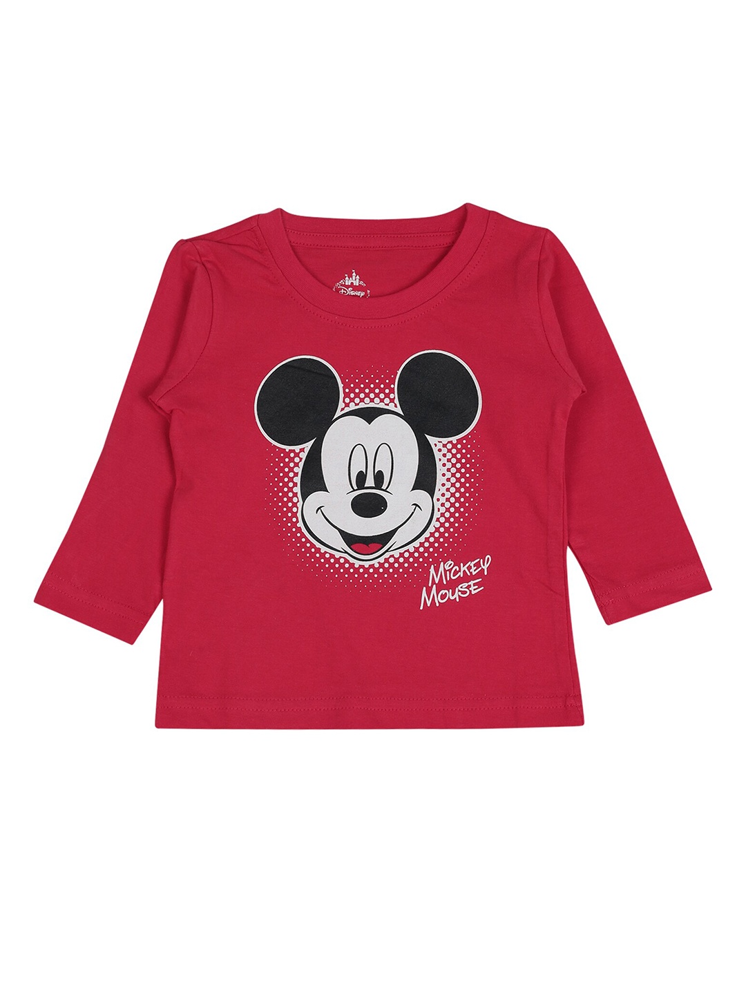 

Bodycare Kids Boys Mickey Mouse Printed Cotton T-shirt, Red