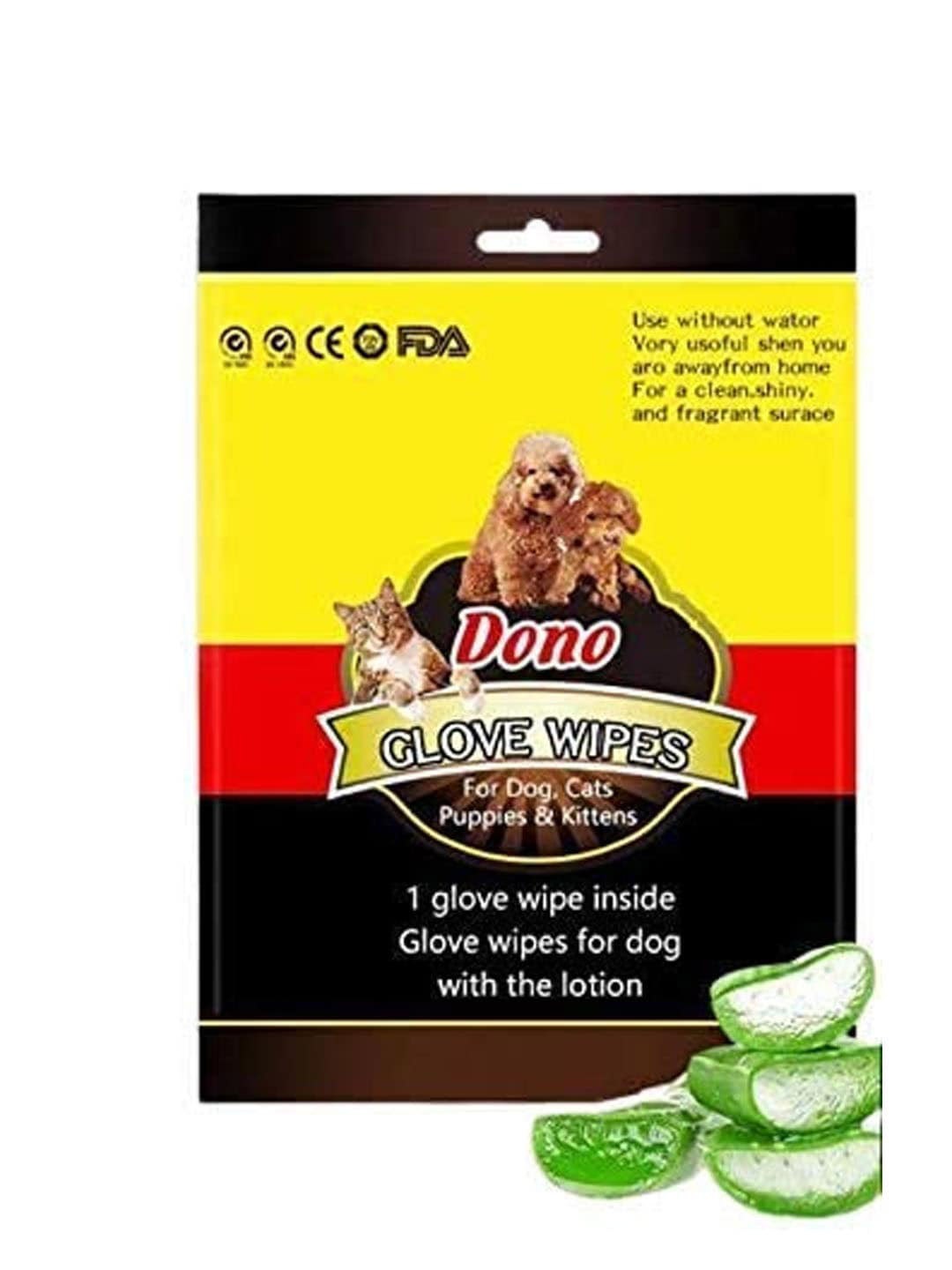 

Emily pets Anti-Bacterial Scented Pet Wipes, White