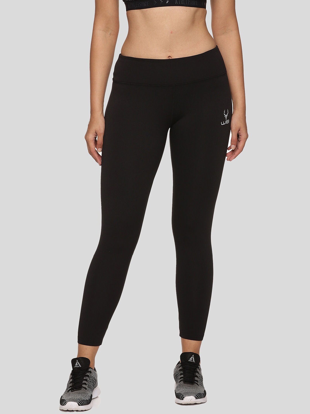 

Wildbrocket Women Anti-Odour Workout Tights, Black