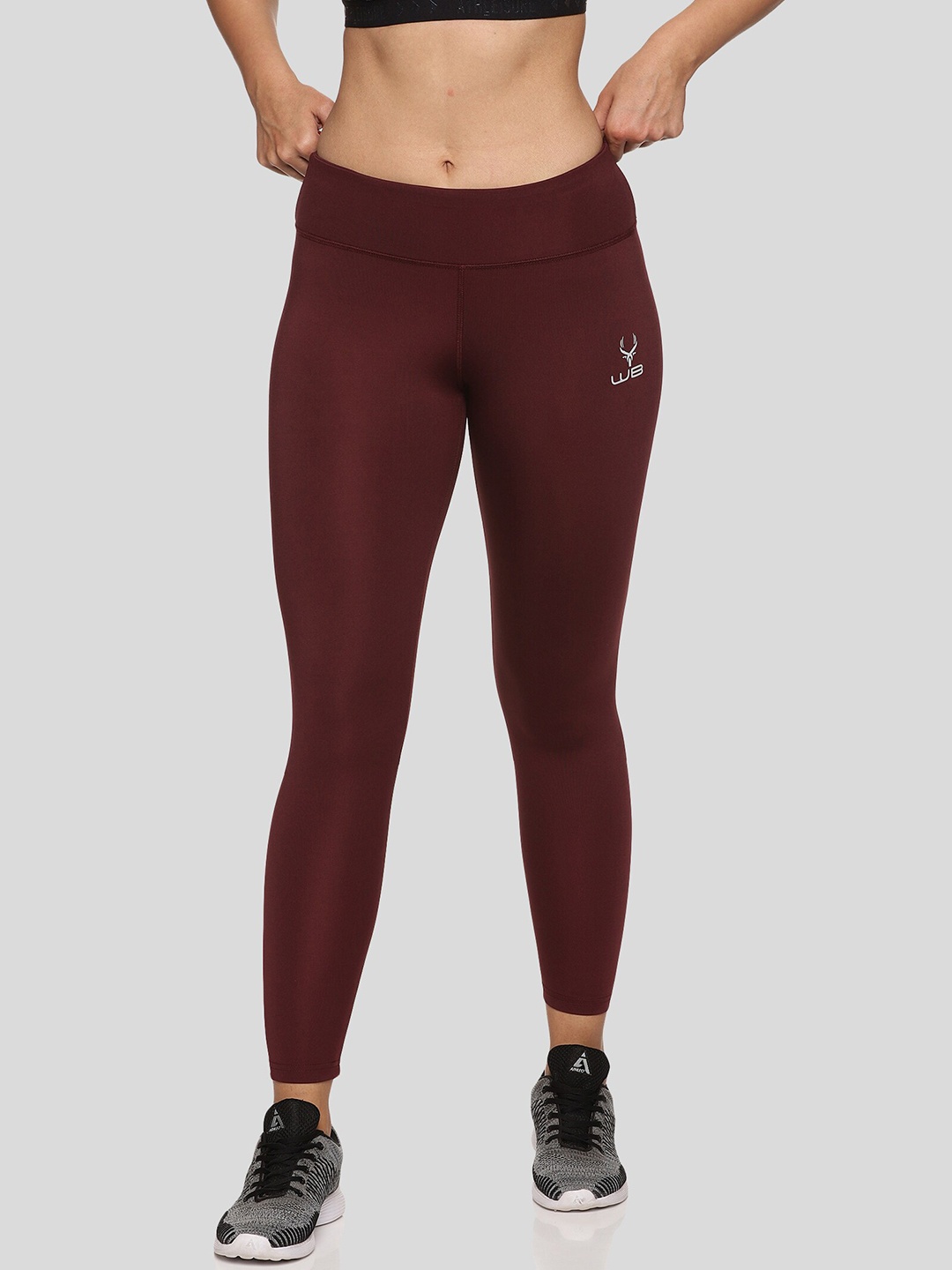 

Wildbrocket Women Workout Tights, Red