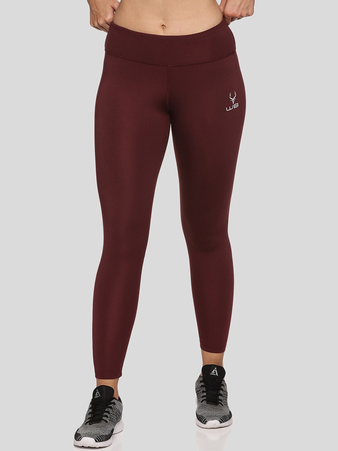 

Wildbrocket Women Workout Tights, Red