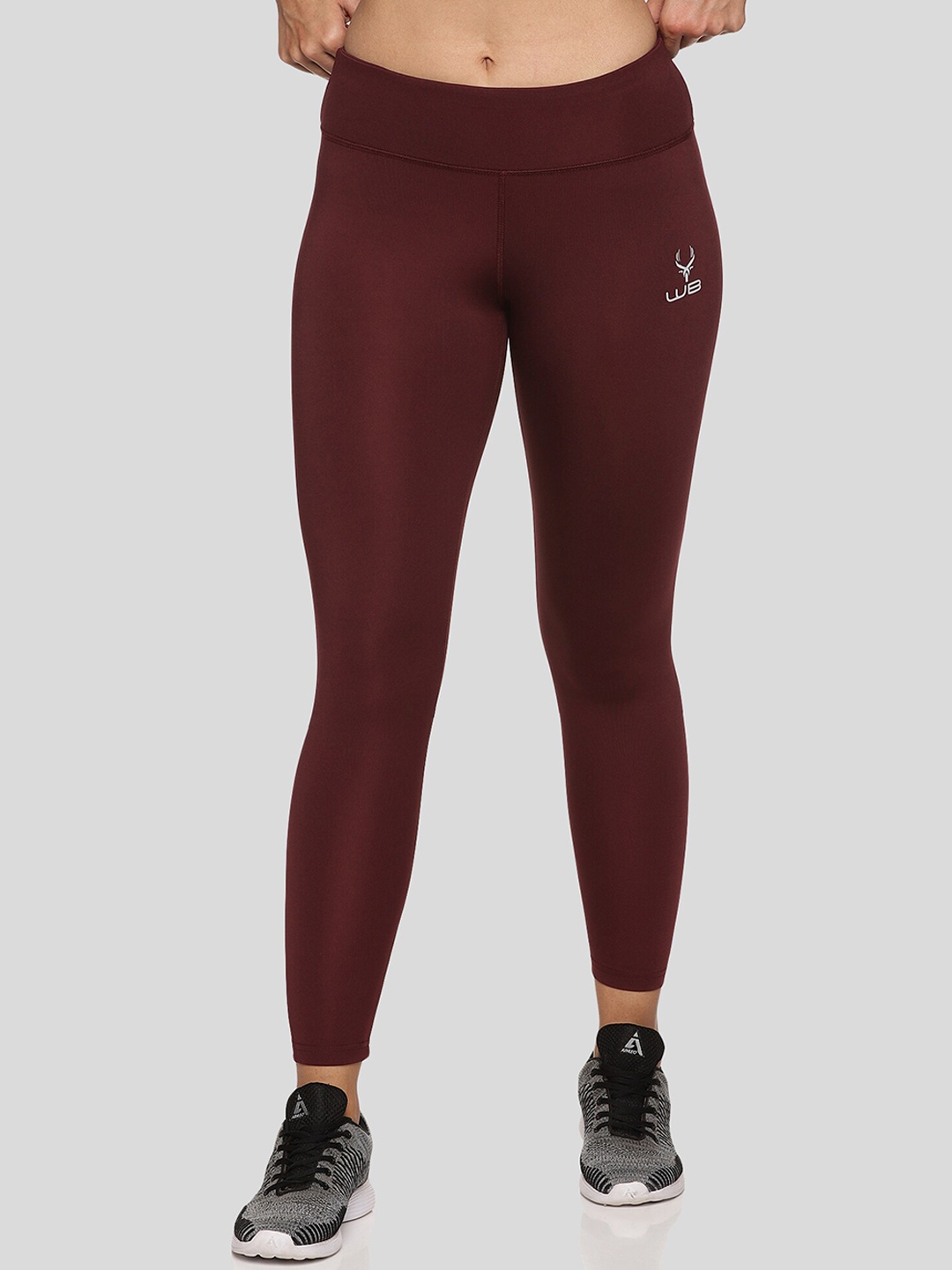 

Wildbrocket Women Workout Tights, Red