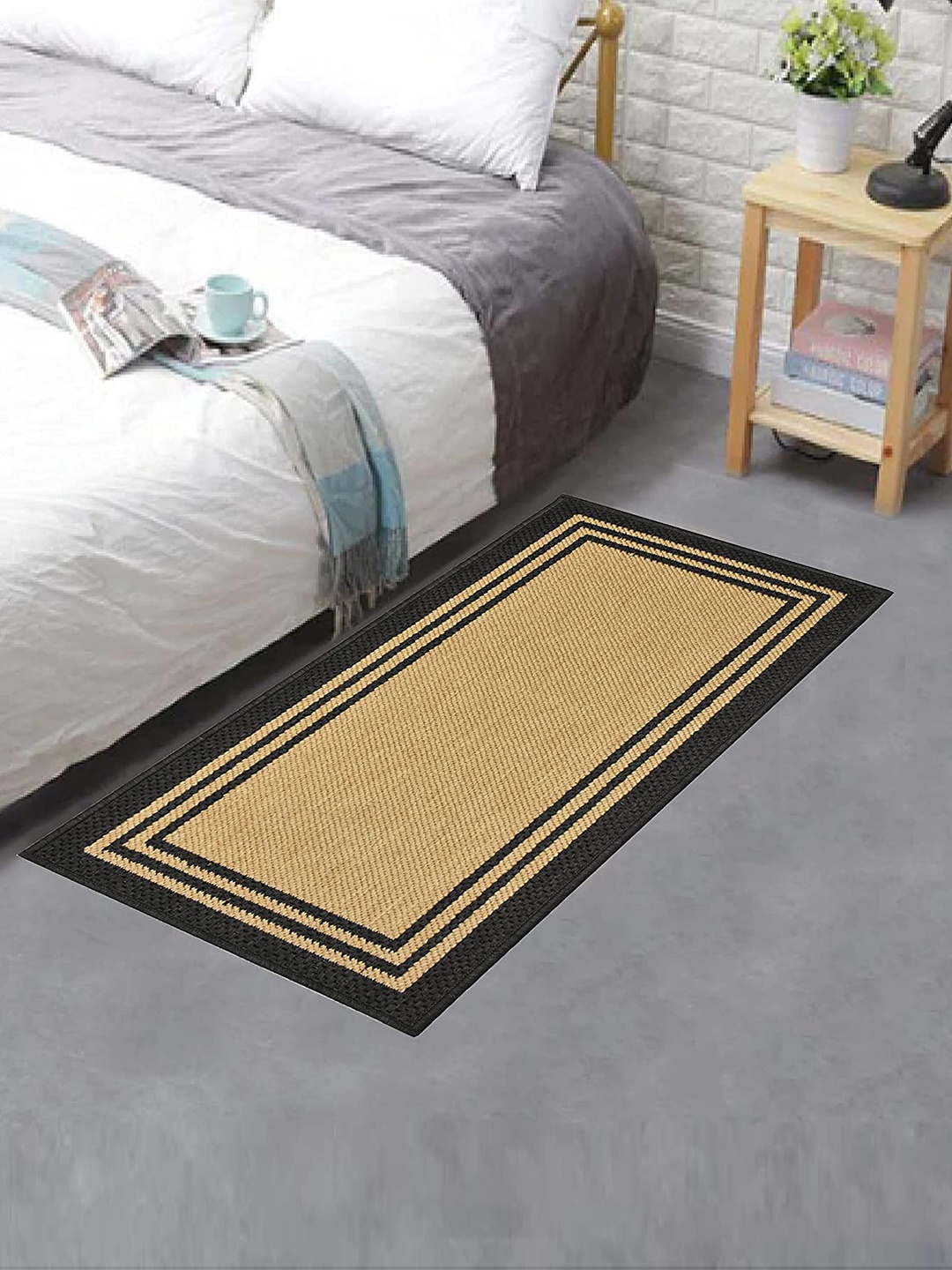 

Homitecture Black Pure Jute Floor Runner