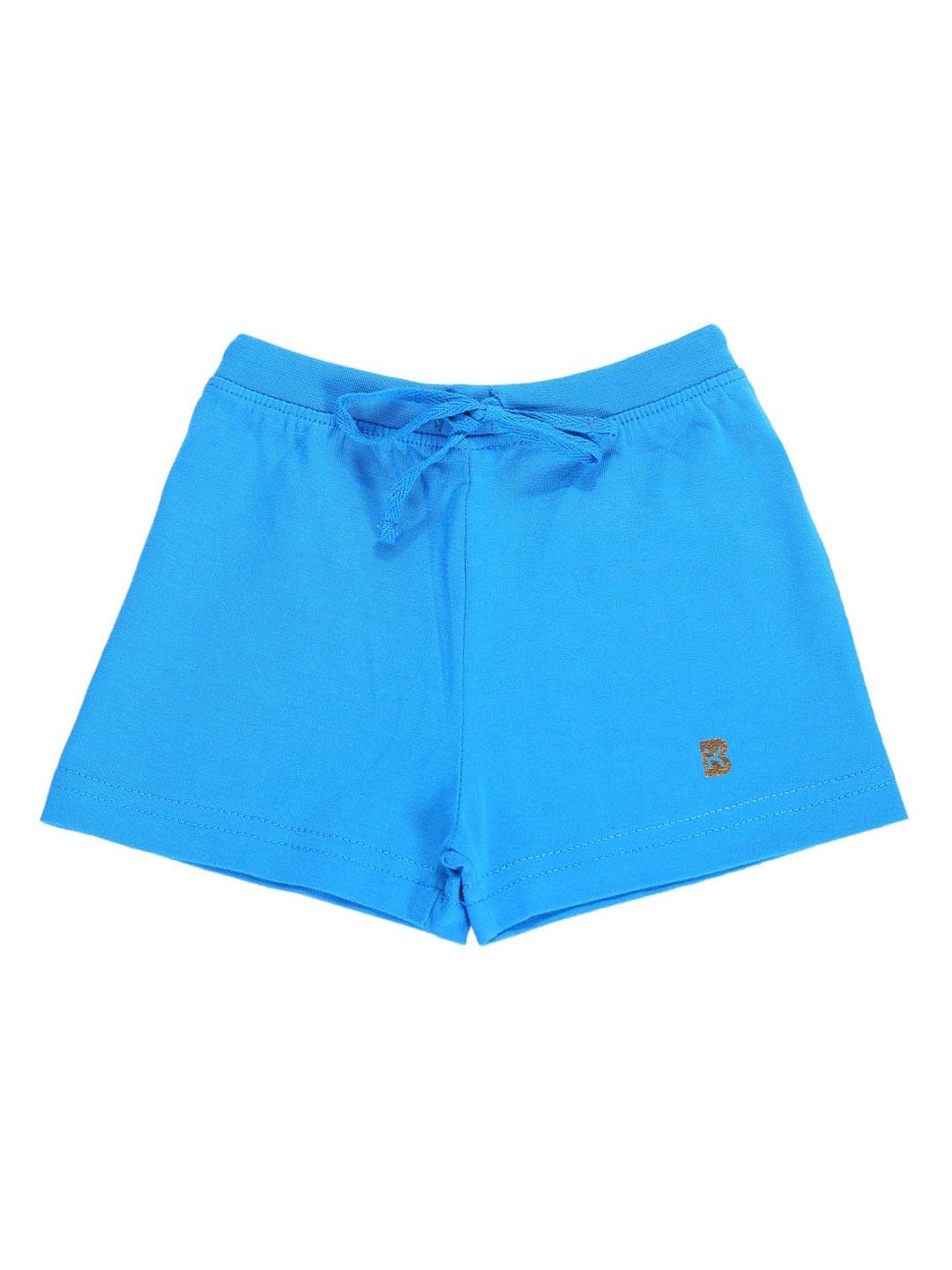 

Bodycare Kids Girls Solid Cotton Shorts, Blue
