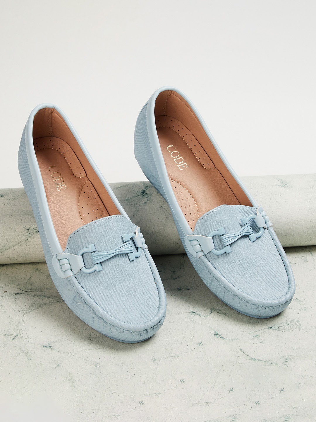 

CODE by Lifestyle Women Comfort Insole Loafers, Blue
