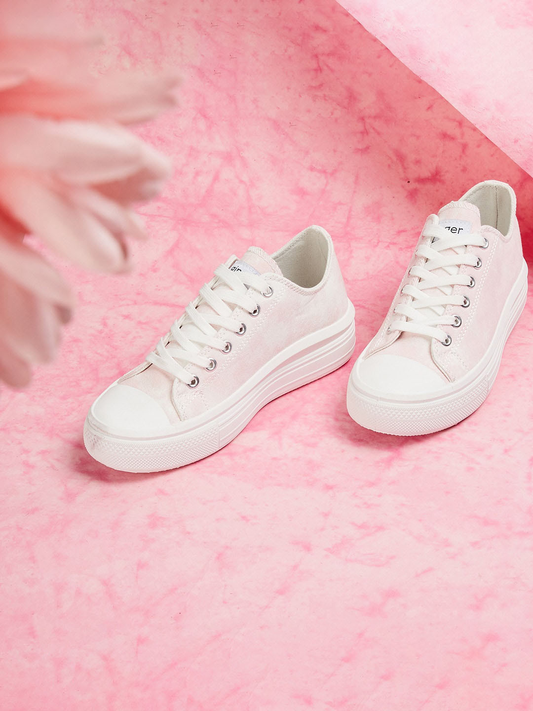 

Ginger by Lifestyle Women Comfort Insole Sneakers, Pink