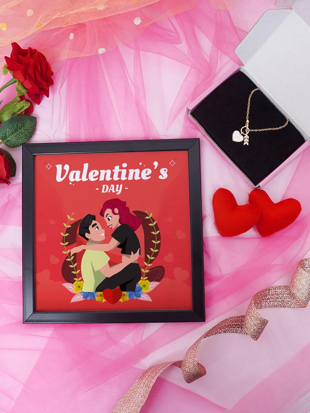 

Crazy Corner Red & White 2-Pieces Valentine's Day Gift Set