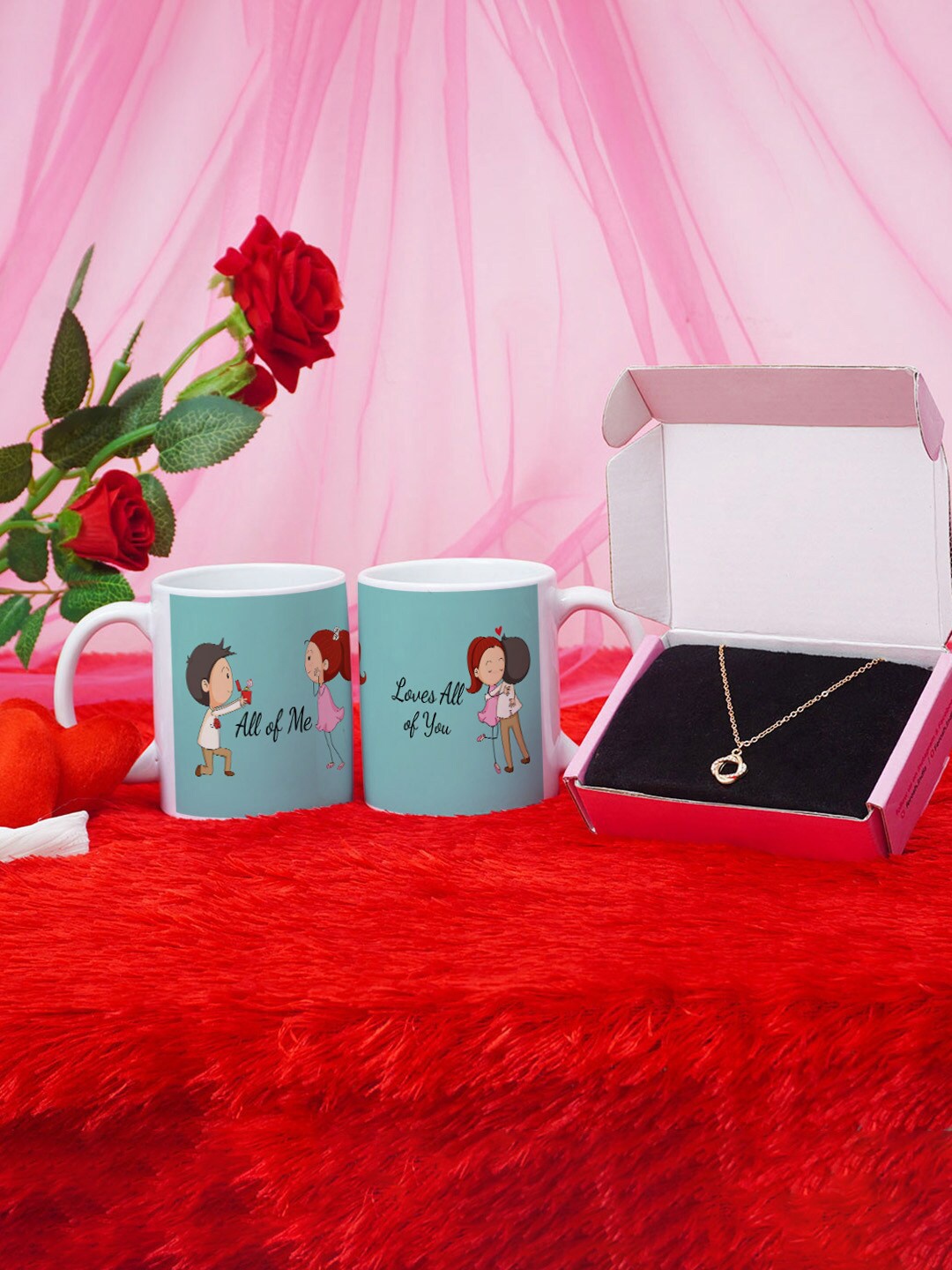 

Crazy Corner Pink & Green 3-Pcs Valentines Gift Sets