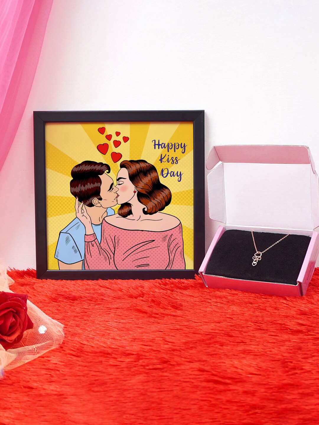 

Crazy Corner Yellow & Pink 2-Pcs Valentines Day Gift Set