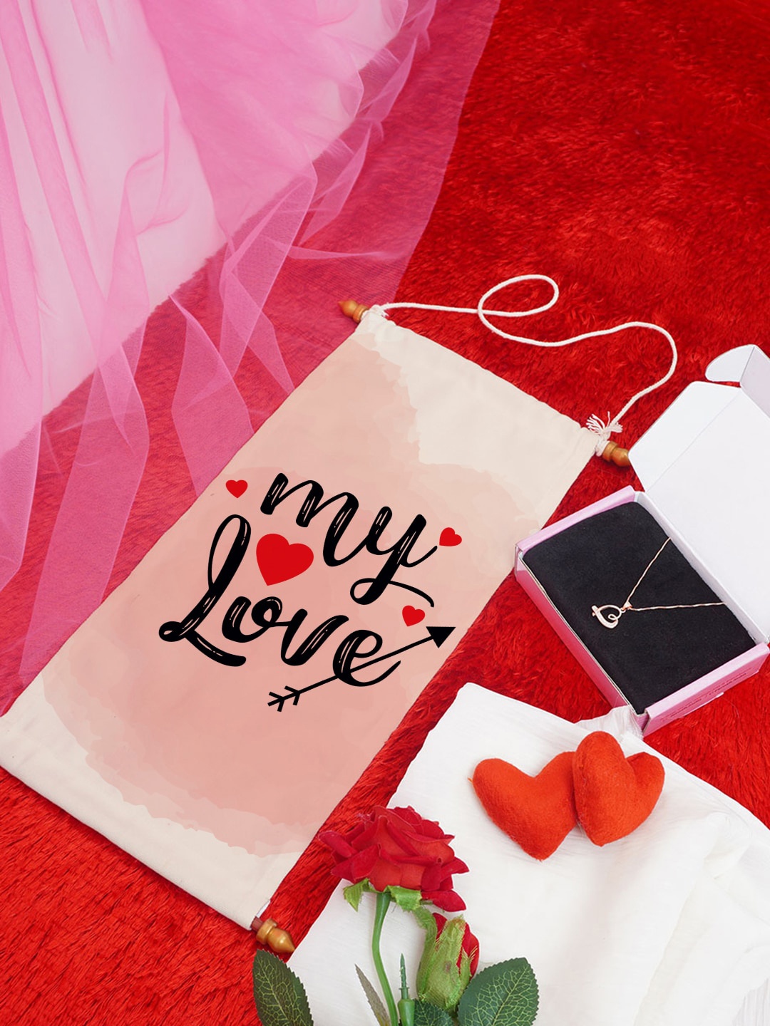 

Crazy Corner Pink & Cream 2-Pieces Valentine's Day Gift Set