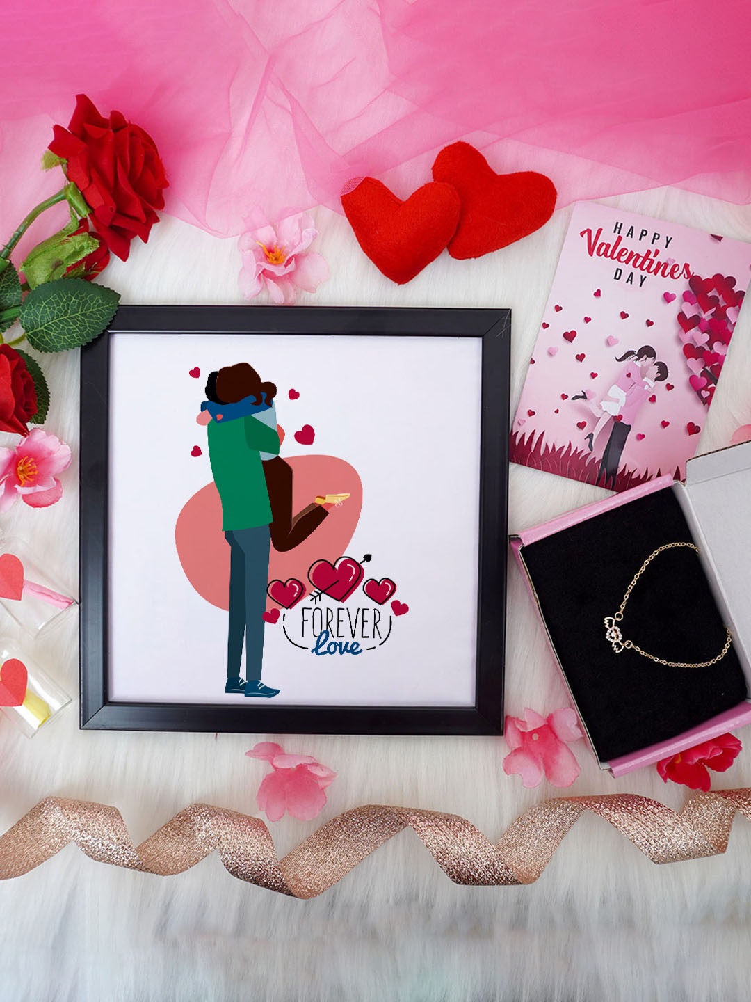

Crazy Corner White & Green 3- Pieces Valentine's Day Gift Set