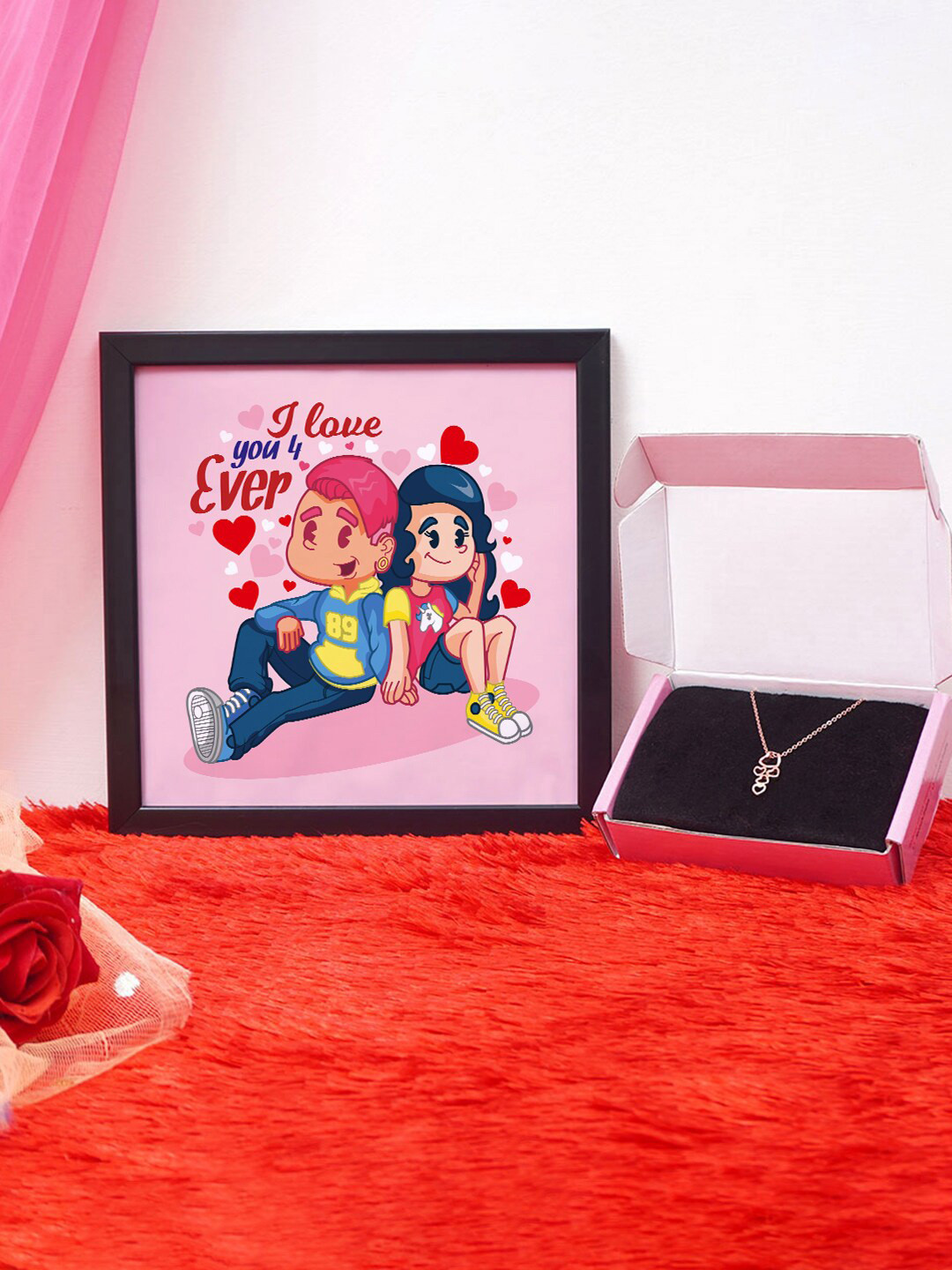 

Crazy Corner Pink & Blue 2 Pcs Valentine's Day Gift Set