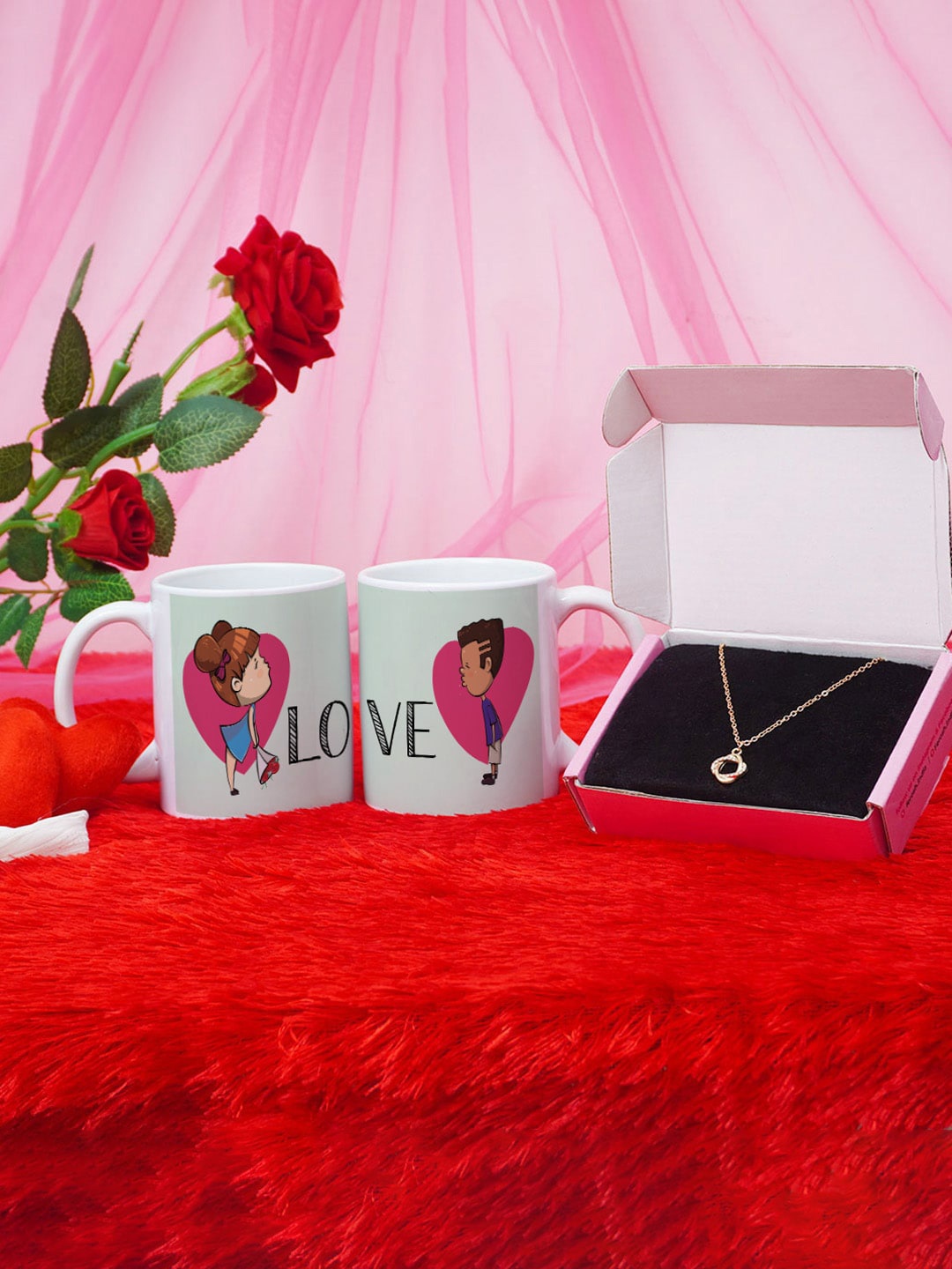 

Crazy Corner Green & Pink 3-Pcs Valentines Gift Set