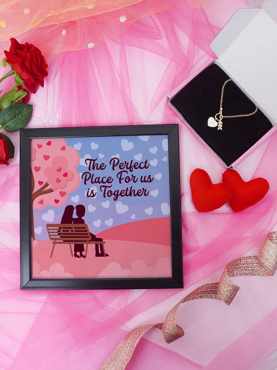 

Crazy Corner 3 Pcs Pink & Blue Valentine's Day Gift Set