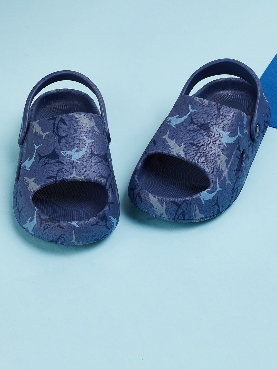 

Fame Forever by Lifestyle Boys Printed Rubber Clogs, Navy blue