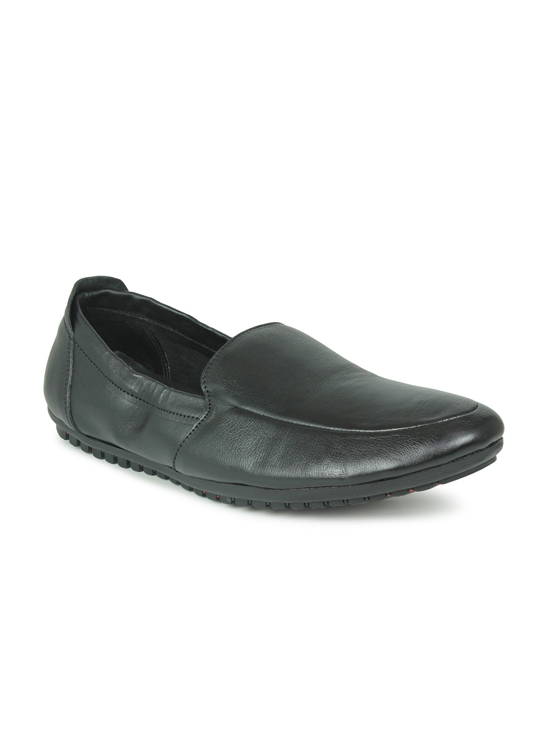 

PRIVO by Inc.5 Men Leather Driving Shoes, Black