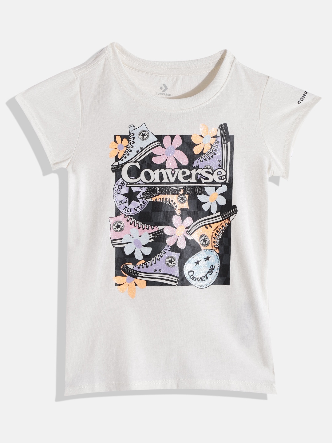 

Converse Chuck Taylor Printed T-shirt, Beige