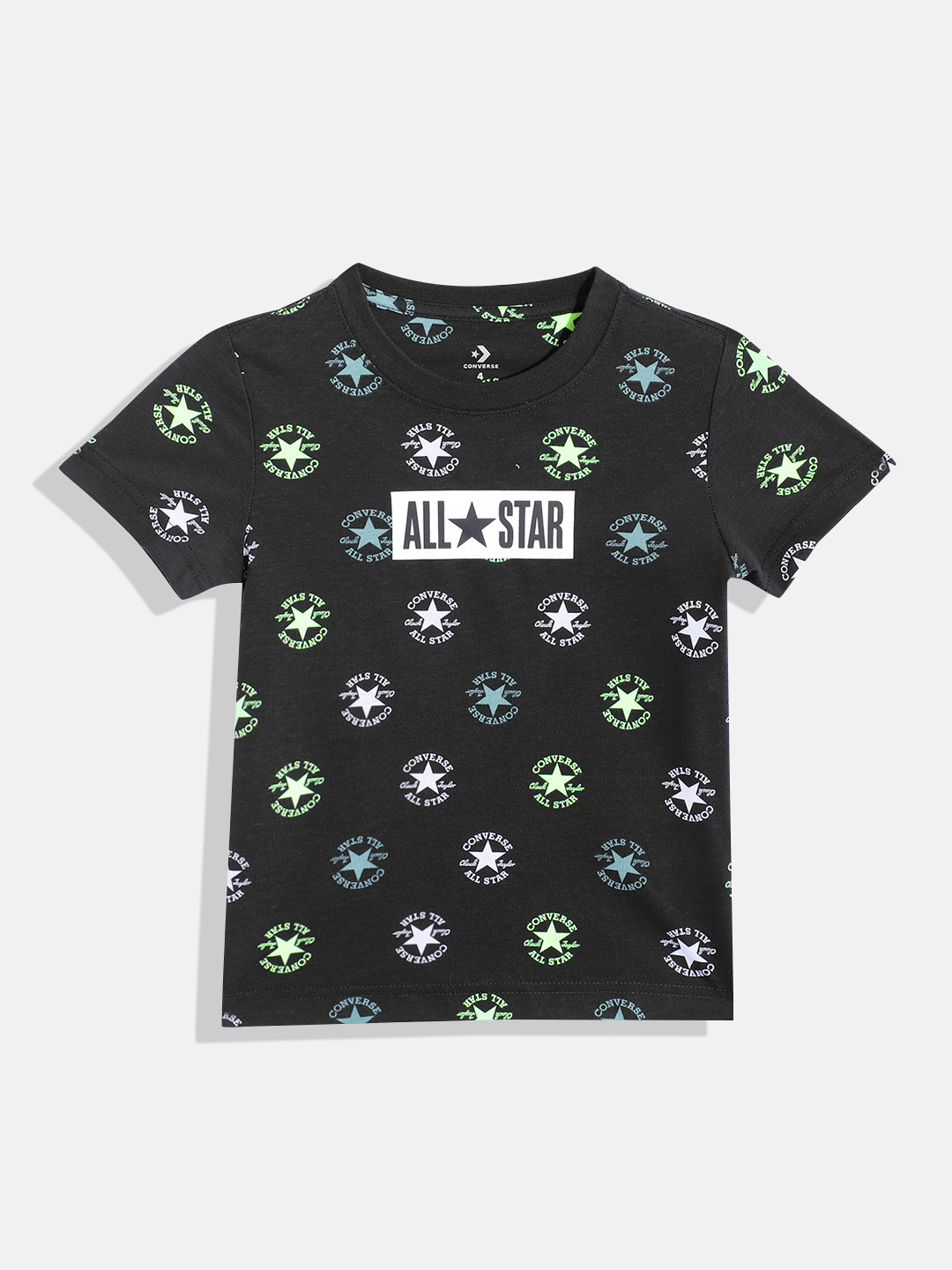 

Converse Boys Graphic Printed Relaxed Fit T-shirt, Black