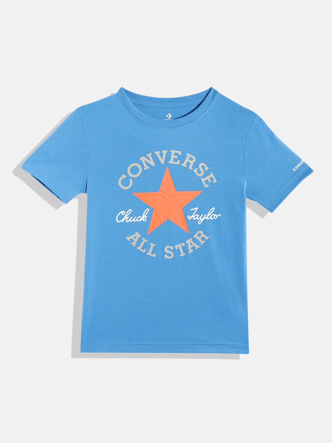 

Converse Boys Graphic Printed Relaxed Fit T-shirt, Blue