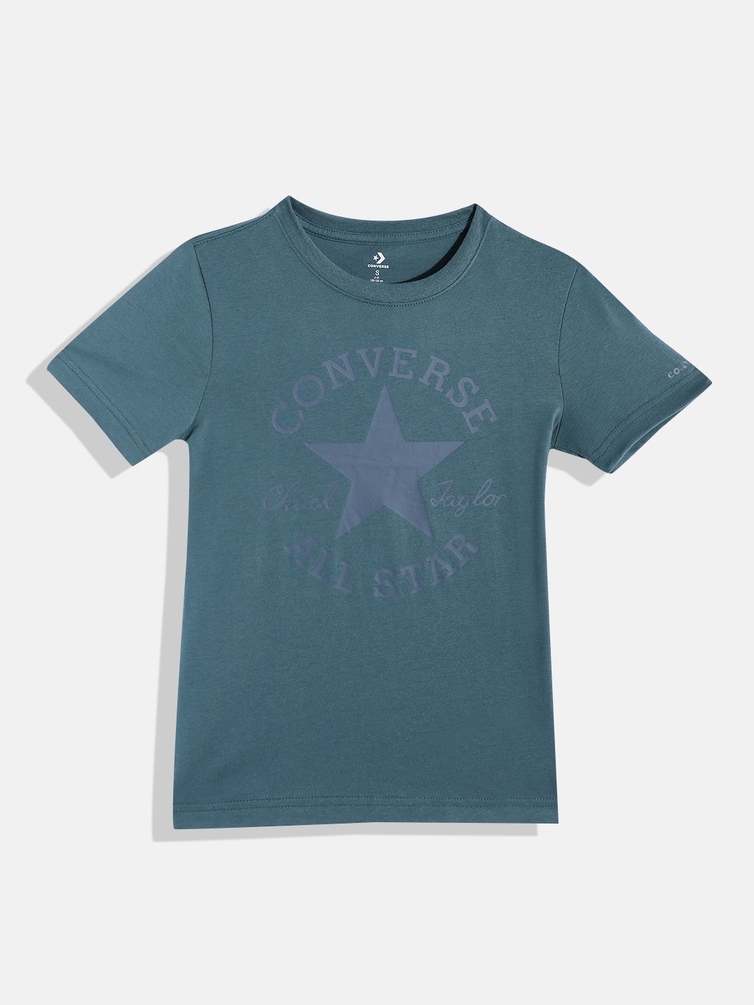 

Converse Boys Graphic Printed Relaxed Fit T-shirt, Green