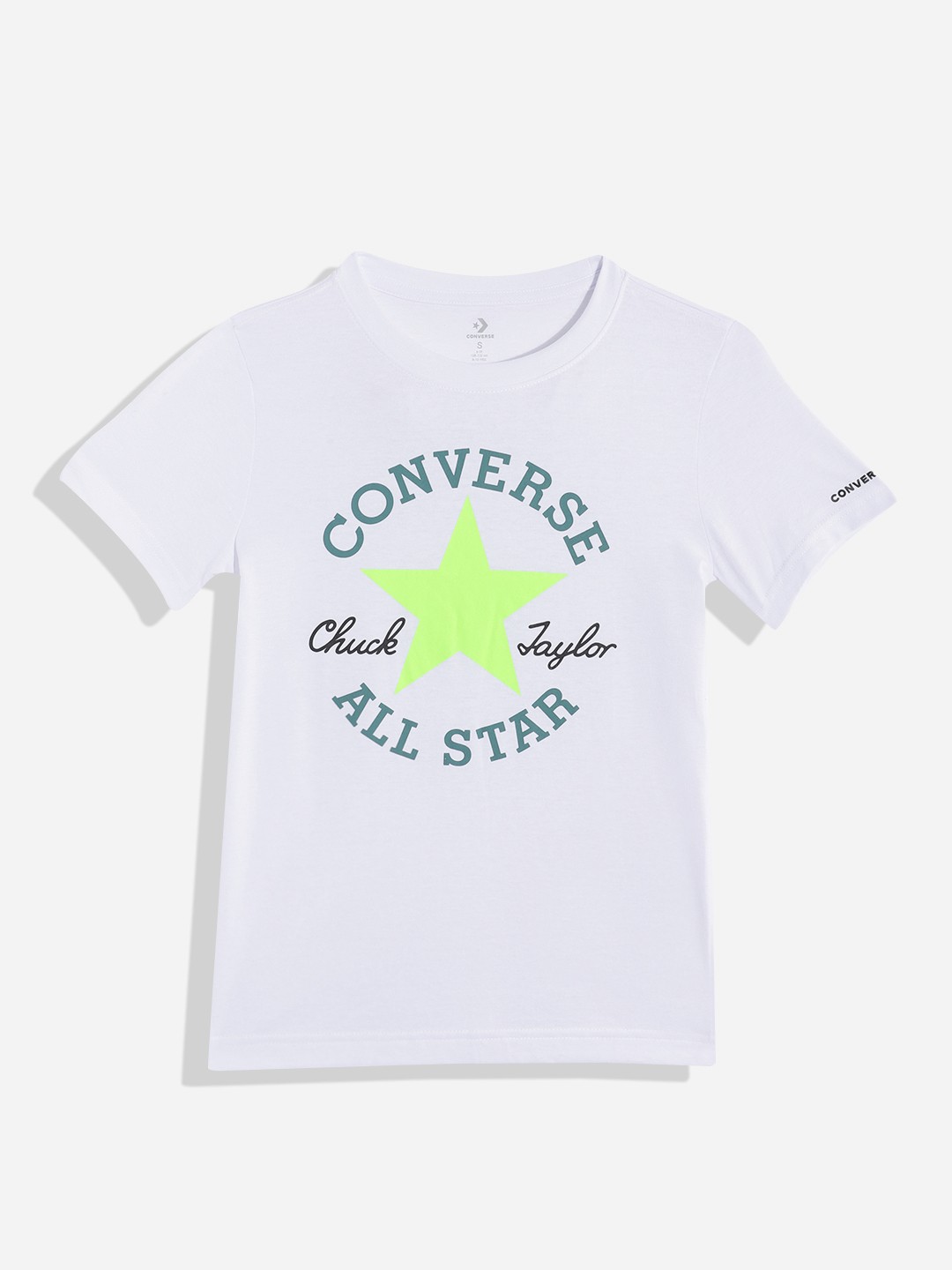 

Converse Boys Graphic Printed Relaxed Fit T-shirt, White