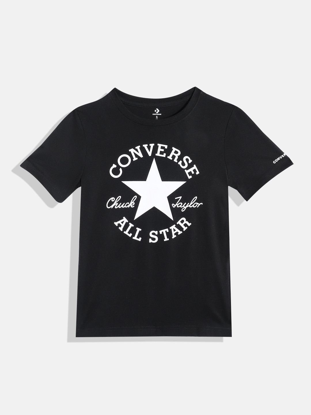 

Converse Boys Graphic Printed Relaxed Fit T-shirt, Black
