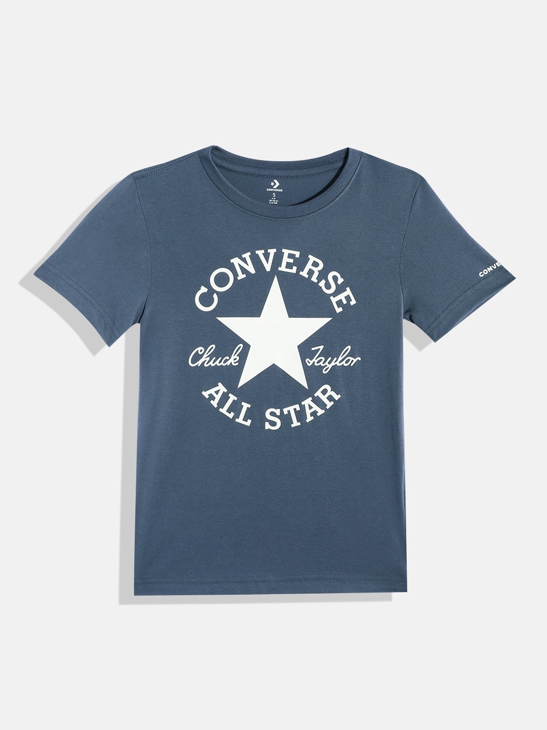 

Converse Boys Graphic Printed Relaxed Fit T-shirt, Navy blue