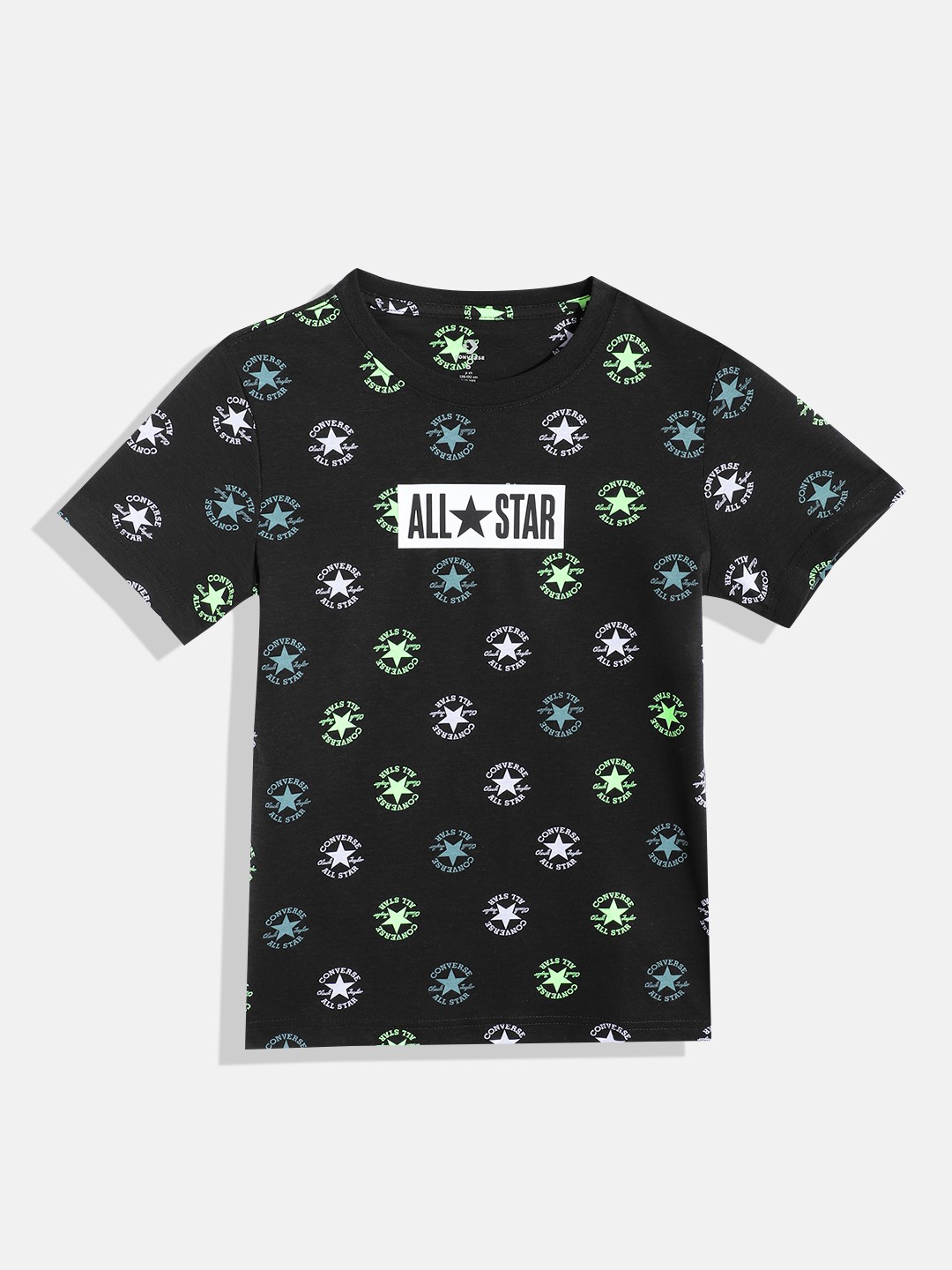 

Converse Boys Graphic Printed Relaxed Fit T-shirt, Black
