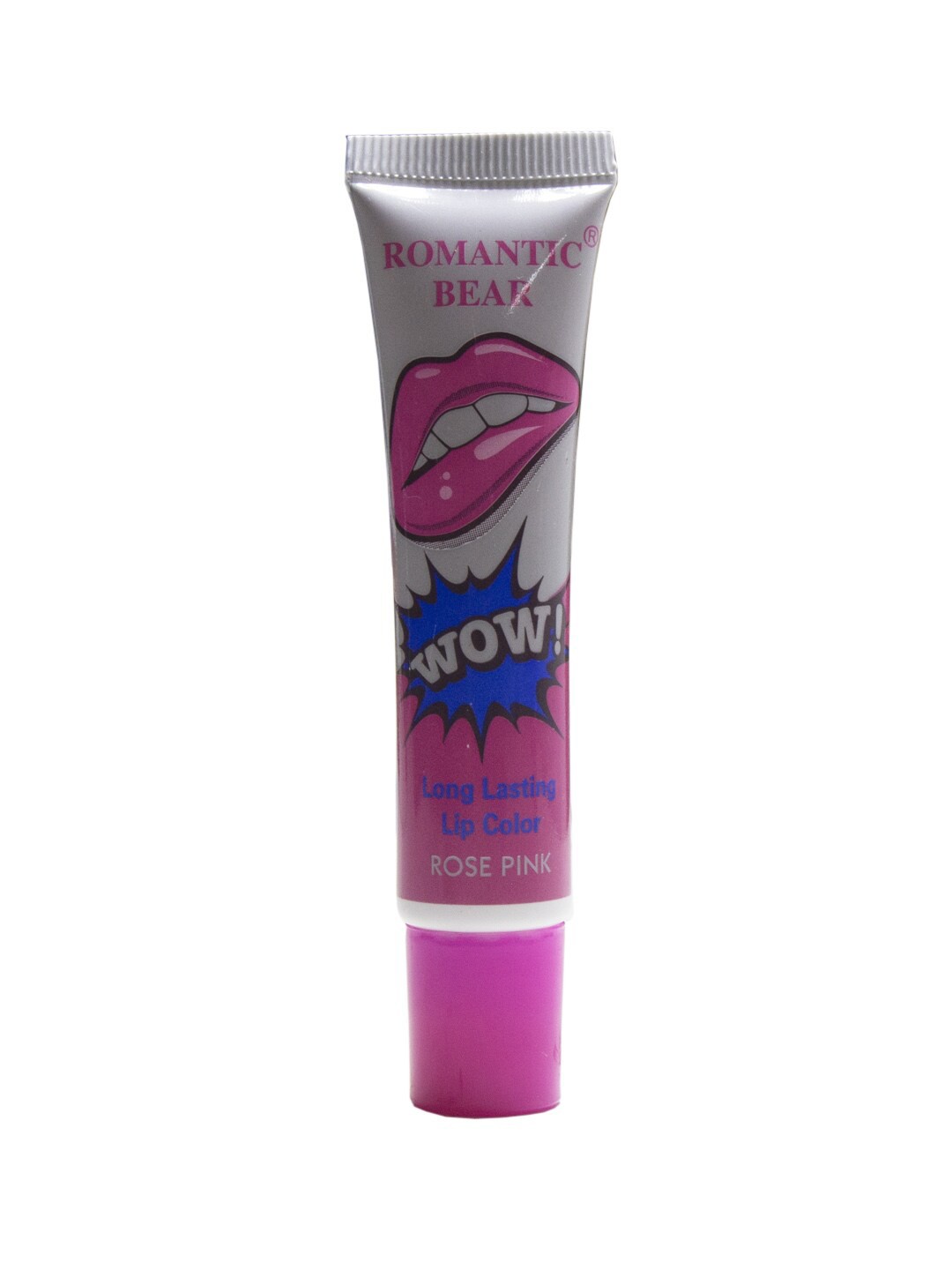 

Queue Romantic Bear Wow Long Lasting Waterproof Lip Gloss 15 gm - Rose Pink