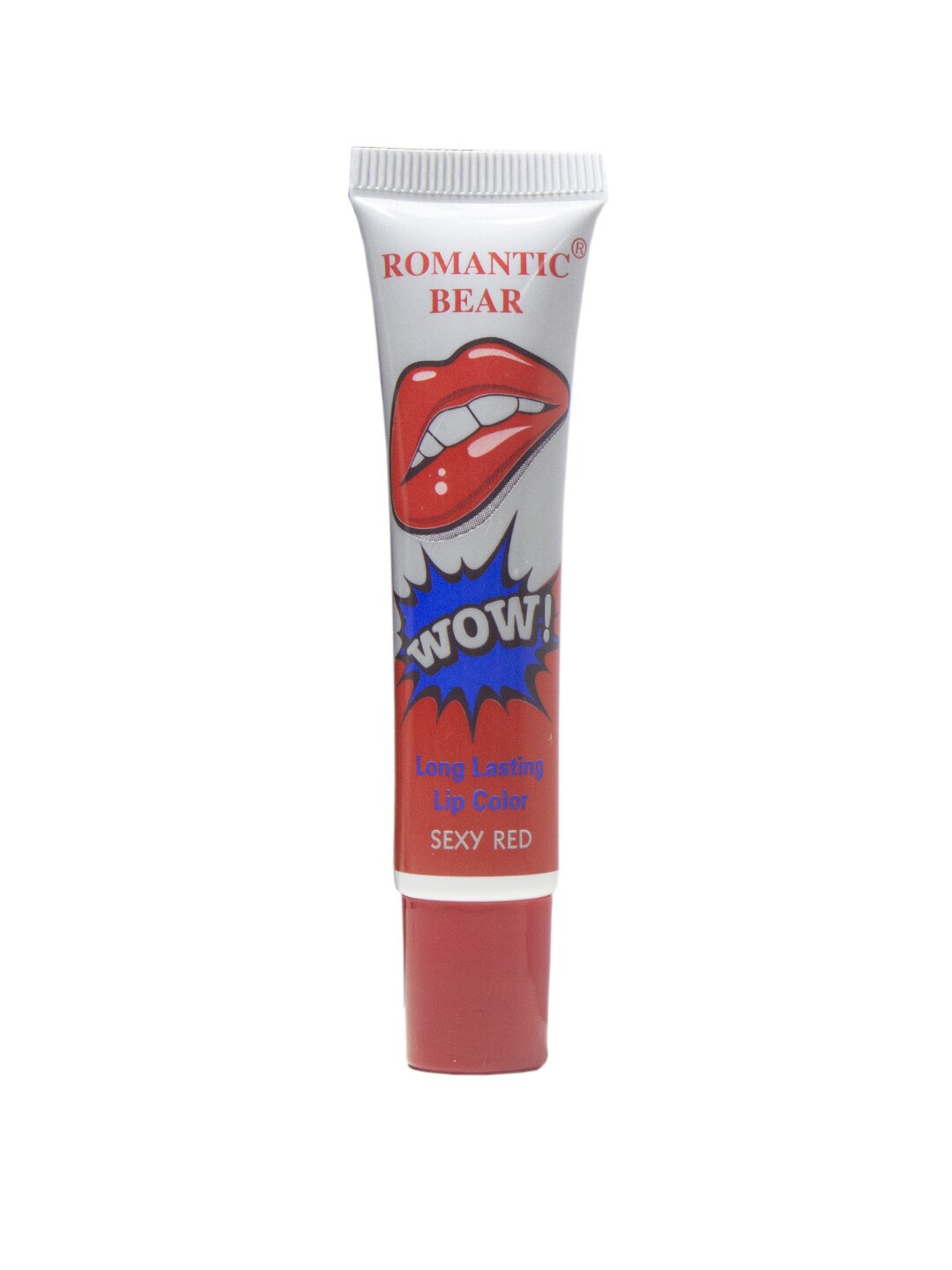 

Queue Romantic Bear Wow Long Lasting Waterproof Lip Gloss 15 gm - Sexy Red