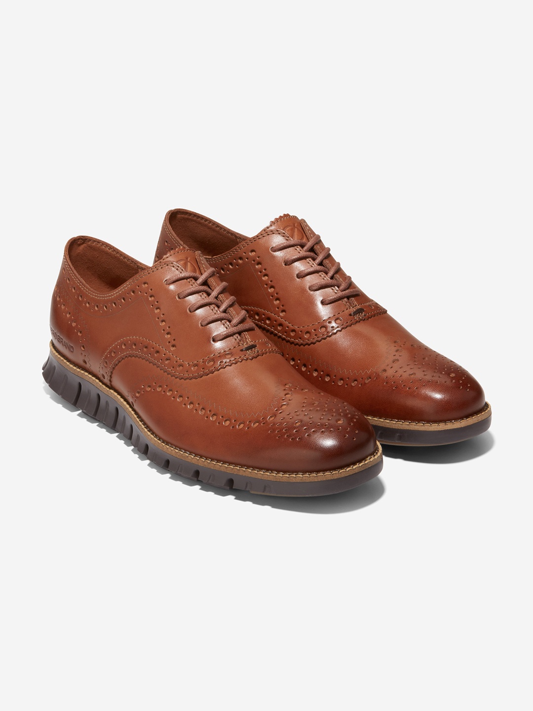 

Cole Haan TAN Men ZEROGRAND WING OX