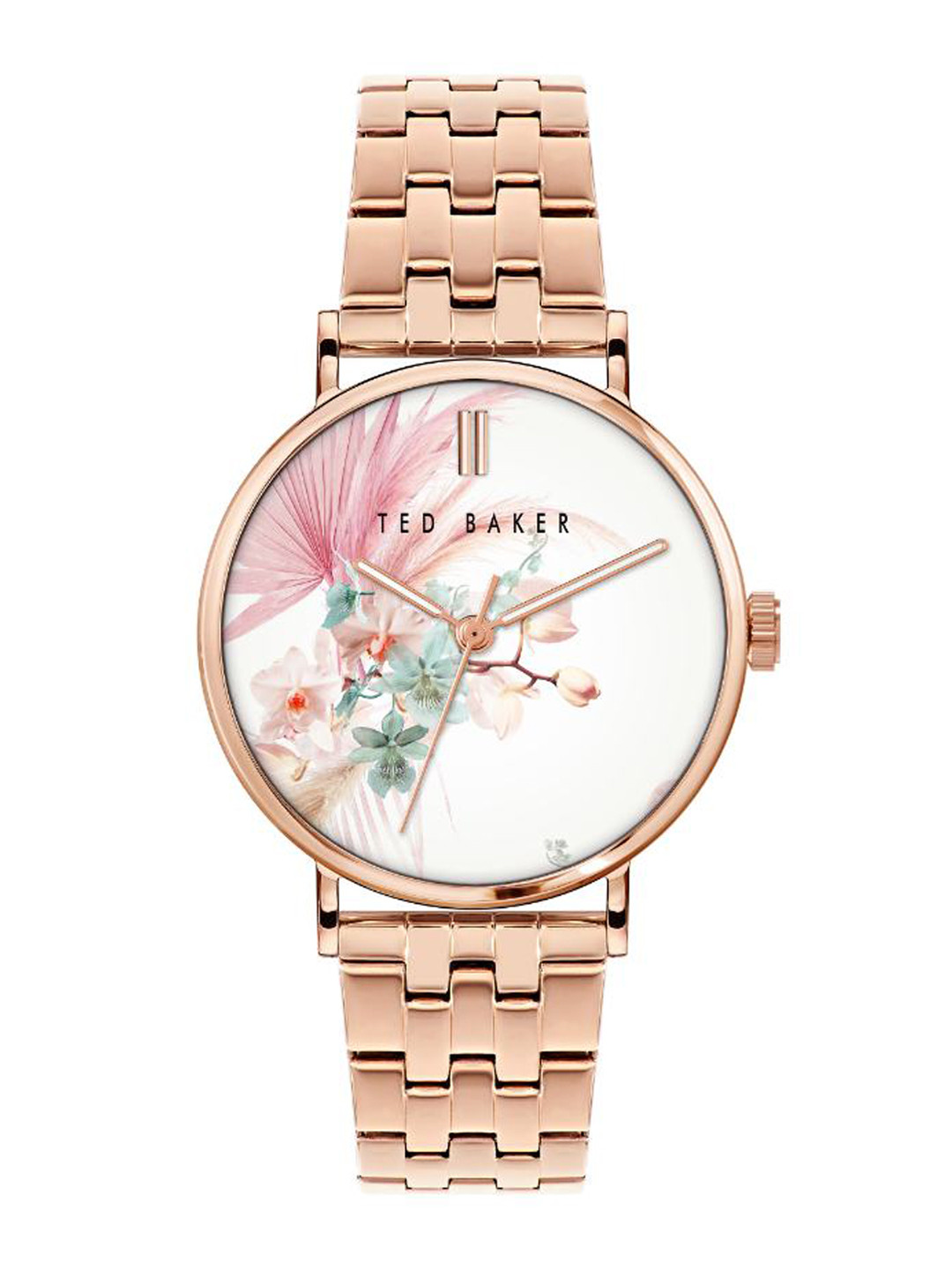 

Ted Baker Women Stainless Steel Bracelet Style Straps Watch BKPPHS125, White