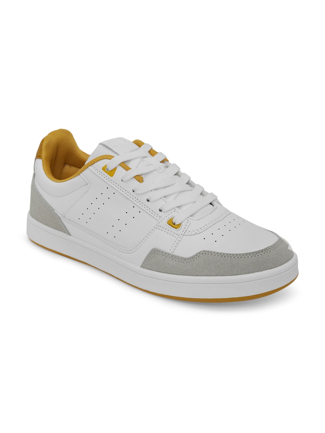 

Ajile by Pantaloons Men Perforations Sneakers, White