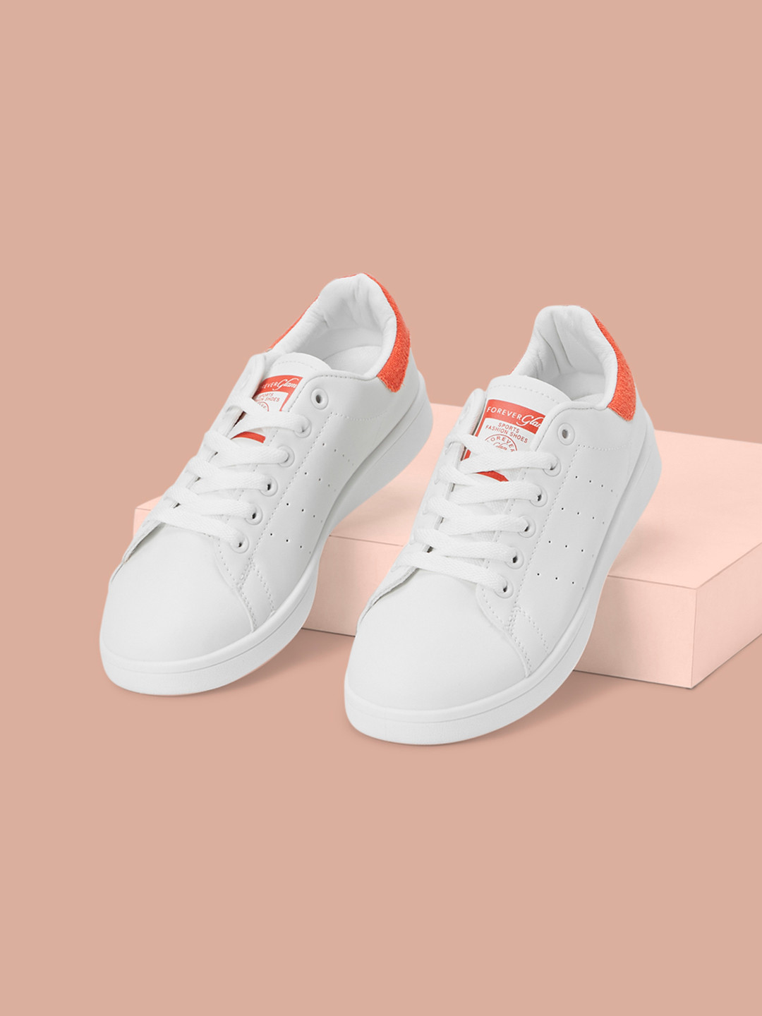 

Forever Glam by Pantaloons Women Perforations Sneakers, White